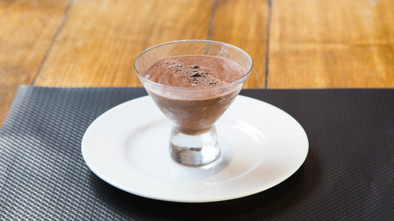 mousse chocolat maison